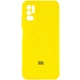 Чохол Silicone Cover My Color Full Camera (A) для Xiaomi Poco M3 Pro Жовтий / Flash - зображення 1