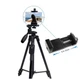 Трипод штатив тренога для камеры смартфона видеокамеры Yungteng Tripod VST-5208RM Pro 125 см Black/Черный - изображение 4