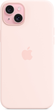 Панель Apple MagSafe Silicone Case для Apple iPhone 15 Plus Light Pink (MT143) - зображення 2