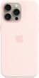 Etui Apple MagSafe Silicone Case do Apple iPhone 15 Pro Max Light Pink (MT1U3) - obraz 2