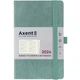 Щотижневик 2024 Axent Partner Soft Nuba 125х195 мм 96 аркушів сіро-лазурний (8517-24-48-A) - зображення 1