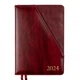 Щоденник Leo Planner А5 датований 2024 Whisky бордо (252449) - изображение 1
