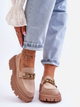 Loafersy Inna Marka Larey 38 Beżowe (5905677114430) - obraz 1