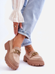 Loafersy Inna Marka Larey 38 Beżowe (5905677114430) - obraz 4