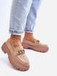 Loafersy Inna Marka Larey 38 Beżowe (5905677114430) - obraz 5