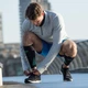 Компрессионые рукава Reebok Knitted Compression Calf Sleeve черный Уни S RRSL-15333 - изображение 2
