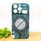 Люминесцентный чехол Berlia case with MagSafe для iPhone 14 Pro Green - изображение 1