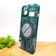 Люминесцентный чехол Berlia case with MagSafe для iPhone 14 Green - изображение 2