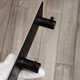 Надійна вішалка на 4 гачки з нержавіючої сталі HHL 4514-4H (26cm 3M) Чорна - зображення 4