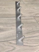 Качественная вешалка на 5 крючков из нержавеющей стали HHL 3077-5H (38cm) Серебристая - изображение 4