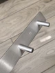 Качественная вешалка на 5 крючков из нержавеющей стали HHL 3077-5H (38cm) Серебристая - изображение 6