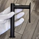 Держатель туалетной бумаги из алюминия (лофт) Jingwey J13 Aluminum (Черный) - изображение 13