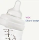 Бутылочка Difrax S-bottle Wide XL Антиколиковая с силиконовой соской и ручками Белая 310 мл (707XL) - изображение 5