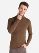 Гольф-водолазка мужская Colin's CL1049854BRW M Brown (8683197798794) - изображение 1