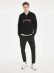 Толстовка на молнии мужская Colin`s CL1064828BLK XL Черная с принтом (8683197787668) - изображение 3