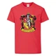 Футболка детская Гарри Поттер 005 (Harry Potter) красная (HPO rd 005) 128 см - изображение 1