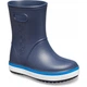 Резиновые сапоги детские Crocs Kids Crocband Rain Boot Navy / Bright Cobalt 10/27/17.5 см - изображение 2