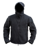 Фліс тактичний KOMBAT UK Recon Hoodie чорний L - зображення 4