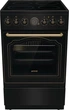 Плита электрическая стеклокерамика Gorenje 70л, ExtraSteam, 50x60см, черный (GECS5B70CLB) - изображение 1