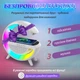 Портативная Bluetooth колонка Pulse BT2301W Big G 3 в 1 беспроводная акустическая система ночник смарт лампа настольная с беспроводной зарядкой для телефона 3 в 1 - изображение 4
