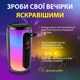Портативна Bluetooth колонка Pulse 6 акустика бездротова з мікрофоном акустична система Чорна - зображення 6