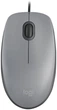 Мышка Logitech M110 Silent USB Mid Gray (910-006760) - изображение 1