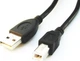 Cablexpert USB 2.0 AM/BM 4.5m (CCP-USB2-AMBM-15) Black - зображення 1