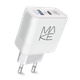 Зарядний пристрій MAKE 45W PD+QC White (MCW-325PWH) - зображення 1