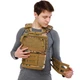 Жилет утяжелитель с регулировкой веса Zelart TA-0900 10кг Цвет: Камуфляж Multicam - изображение 7