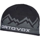 Шапка Ortovox Peak Beanie black raven чорна - изображение 1