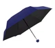 Міні зонт складаний механічний у футлярі капсула синій Capsule Umbrella - зображення 3