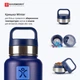 Термос Harmony Comfort Ocean 1 л. с двумя крышками - изображение 8