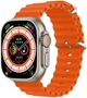 Розумні смарт-часи Smart Watch GS8 Plus Ultra українське меню 49 мм orange - зображення 1