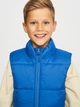 Детский стеганый дутый жилет для мальчика Coccodrillo Outerwear Boy Junior ZC2178101OBJ 140 см Голубой (5904705933517) - изображение 4