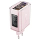 Зарядное устройство СЗУ ACEFAST A45 Sparkling series PD65W GaN (2*USB-C+USB-A) charger Cherry blossom - изображение 1
