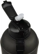 Бутылка для воды UZSPACE Fitseven The King Frosted 6069 2300 мл Черная (6955482363843) - изображение 3