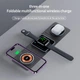 Беспроводное зарядное док-станция‌ Qi 3in1 Foldable Magnetic Wireless Charger XYJ X8 Phone Apple Watch AirPods - изображение 5