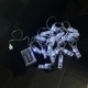 Гирлянда Прищепка светодиодная для фото, 20 LED, 3 м, батарейки 3шт + USB, цвет холодный белый - изображение 4
