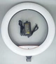 Профессиональная кольцевая лампа RL-18 mini 45 см, 48 Вт,3 держателя для телефона - изображение 6