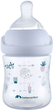 Бутылочка для кормления Bebe Confort Emotion Physio Urban Garden 150 мл Белая (3102209110) - изображение 2
