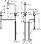 Кухонная мойка гранит HANSGROHE C51-F450-06 черный графит с смесителем хром 43217000 - изображение 9