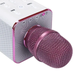 Беспроводной караоке микрофон Bluetooth UTM Q7s PRO стерео с функцией эхо, USB, кейс Розовый - изображение 3