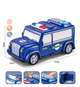 Дитяча скарбничка сейф Smart Kids Money Box з кодовим замком та відбитком пальця зі звуком Синій - зображення 4
