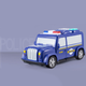 Дитяча скарбничка сейф Smart Kids Money Box з кодовим замком та відбитком пальця зі звуком Синій - зображення 10