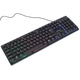 Комплект геймерский 4в1 "Киберпанк" игровая клавиатура и мышь Jedel CYBERPUNK 2077 9CP с RGB подсветкой + наушники, коврик для мыши - изображение 11