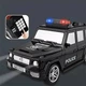 Детская электронная копилка-сейф Машина Piggy Bank Gelandewagen G63 полицейское авто с купюроприемником, кодовым замком и отпечатком пальца, световые и звуковые эффекты - изображение 3
