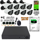 Комплект видеонаблюдения Easy Cam AHD KIT 8 камер и видеорегистратор, ночная съёмка, определение движения + Жесткий диск 2Тб - изображение 1