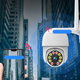 Уличная WIFI камера видеонаблюдения Easy Cam PTZ360-10Led IP66 поворотная 360° с удаленным доступом, двухсторонним аудио, ночной съёмкой и датчиком движения - изображение 3