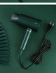 Мощный профессиональный фен для волос VGR-1800W с ионизацией, 3 режима работы, 2 скорости Зеленый - изображение 3