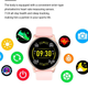 Смарт-годинник круглий Smart Watch X9-IP67 з фітнес функціями, тонометром, пульсометром Pink - зображення 7